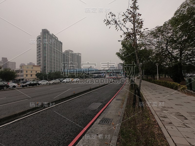 台湾高雄的街景