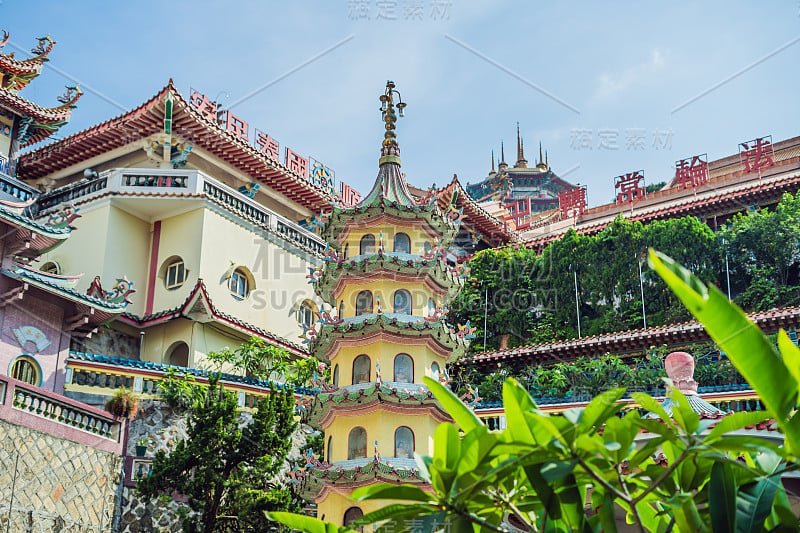 位于马来西亚槟城的佛寺，乔治城