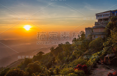 美丽的日出
