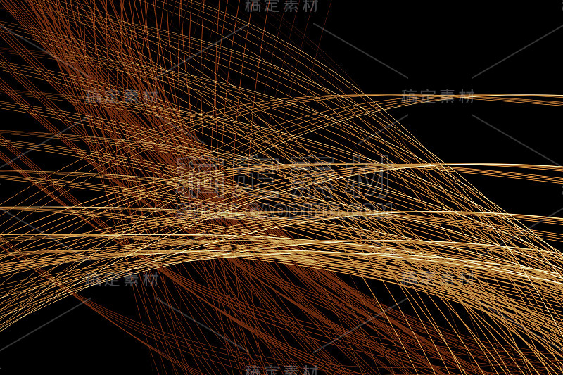 本材料是抽象曲线图形背景