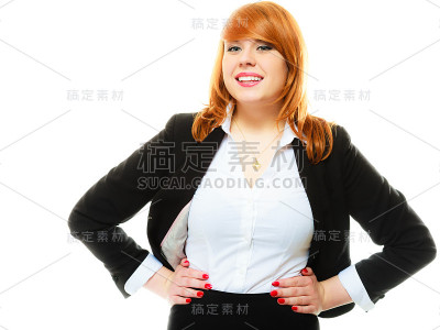 红发女商人肖像