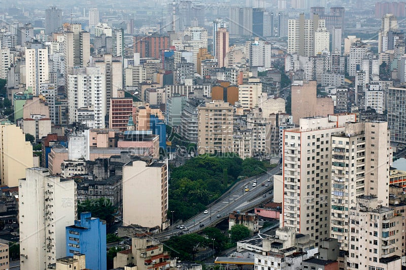 巴西圣保罗鸟瞰图