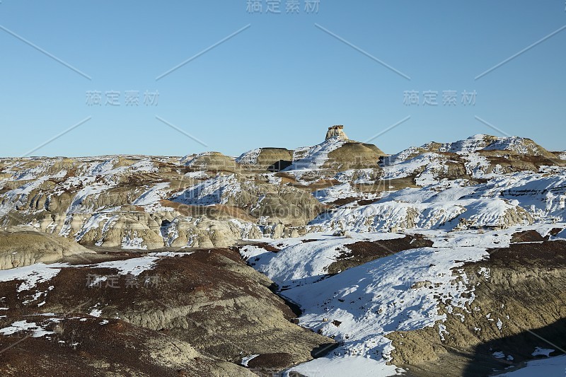 比斯提荒地，德纳津荒野地区，新墨西哥州，美国