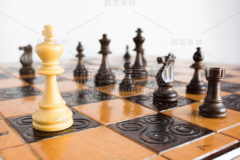 棋盘上的象棋