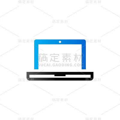 双音图标-笔记本电脑
