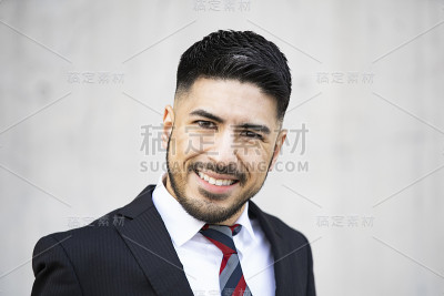 年轻的商人