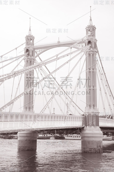 艾伯特桥;切尔西;伦敦