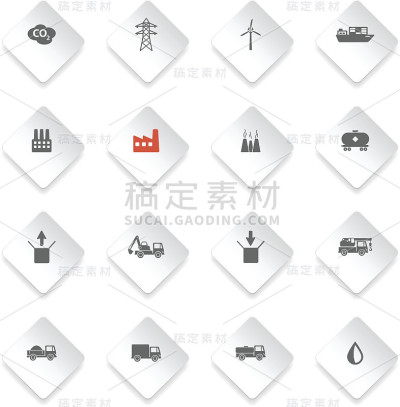 工业简单的图标