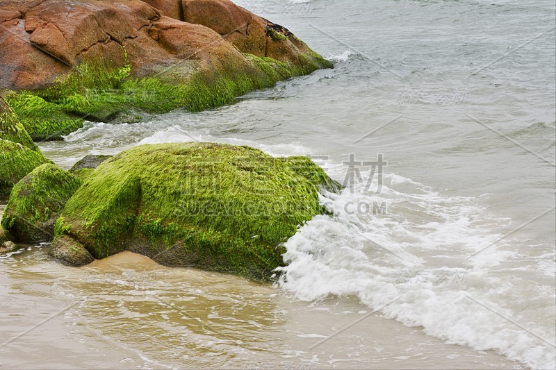 沙滩和大海