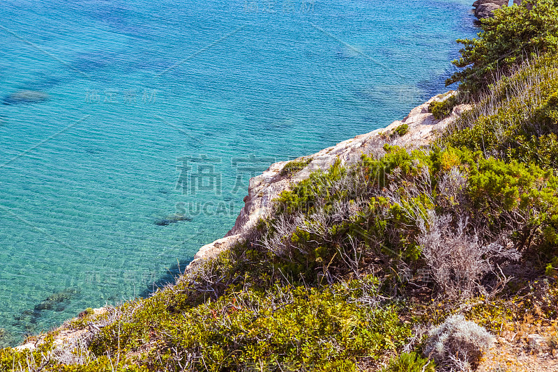 岩石海岸与海景