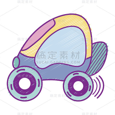 未来汽车与现代元素设计