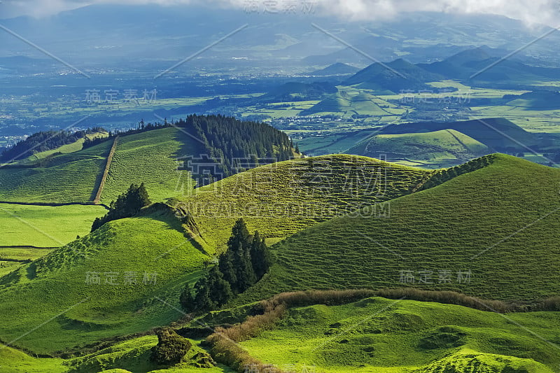 葡萄牙亚速尔群岛美丽的风景。