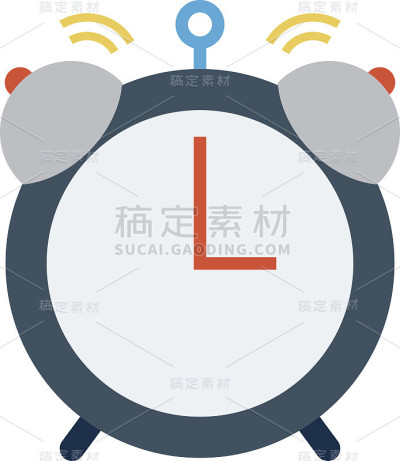 闹钟矢量图标