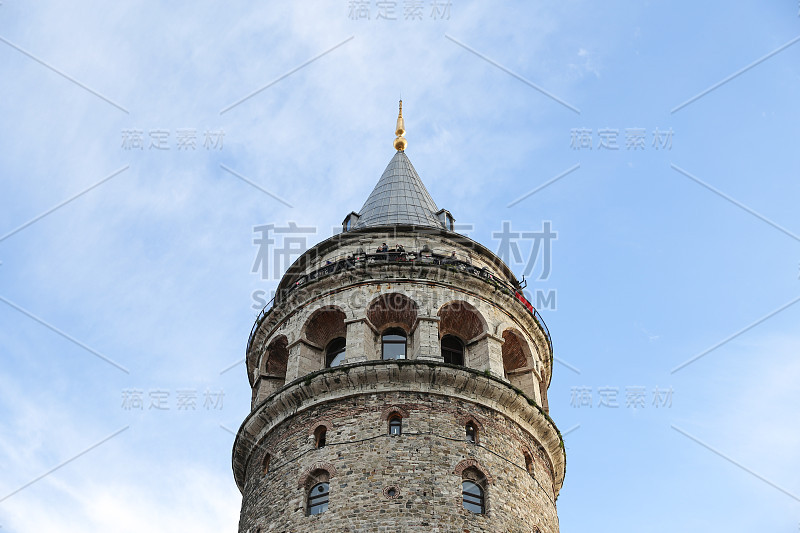 土耳其伊斯坦布尔Beyoglu的Galata Tower