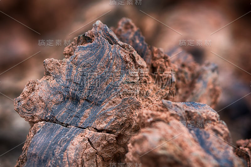 条纹火山岩