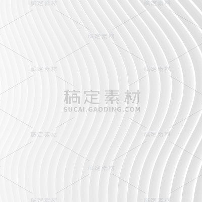 白色条纹波浪图案的未来主义背景