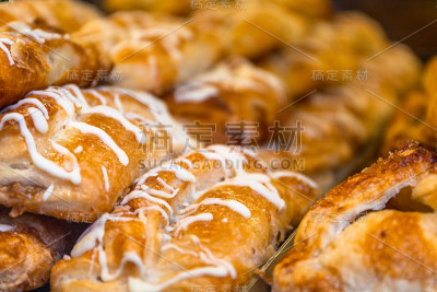 在贝加莫美味的甜饼干