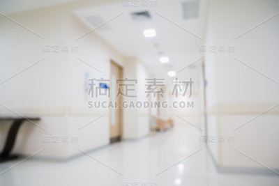 抽象模糊医院诊所内部医学背景