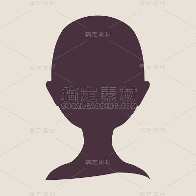 小女孩正面剪影。