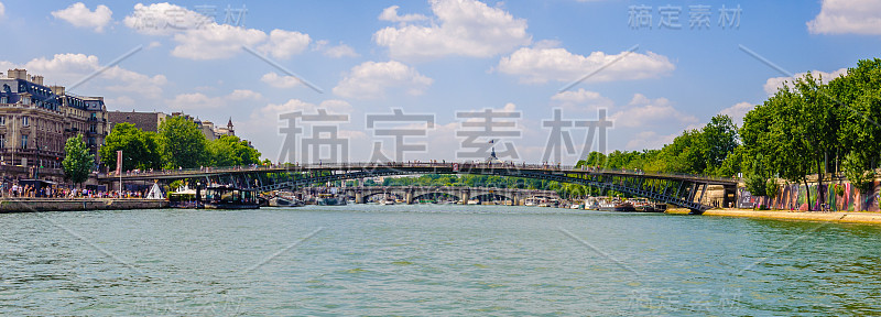 Passerelle Leopold-Sedar-Senghor，或pont de SolfÃ©ri