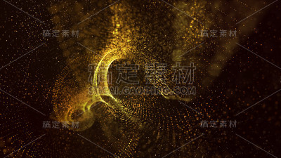 数字抽象粒子背景
