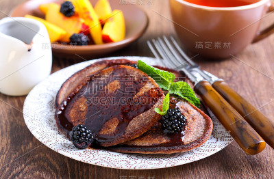 巧克力煎饼