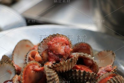 蒸蚬蘸酱