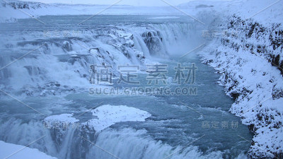 冰岛大瀑布