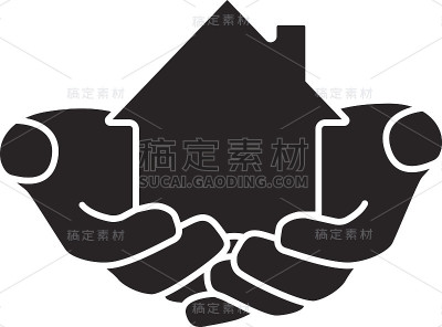 手中的房子图标