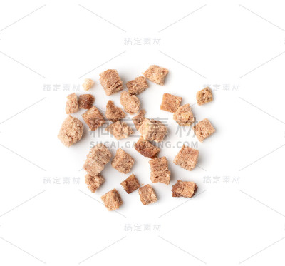 干切碎的肉拉面俯视图