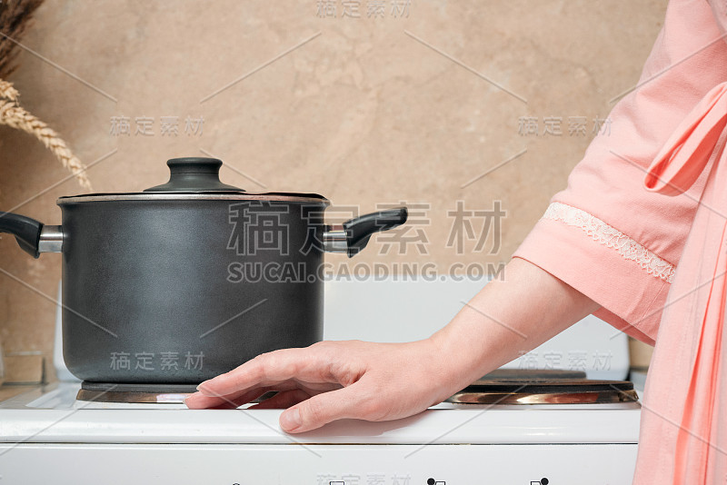 烹饪。