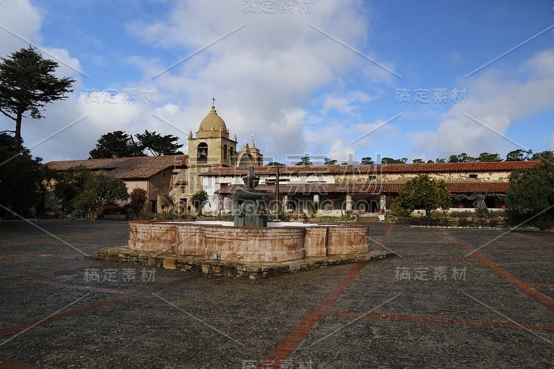 蒙特雷：Mission San Carlos Borroméo del río Carmelo