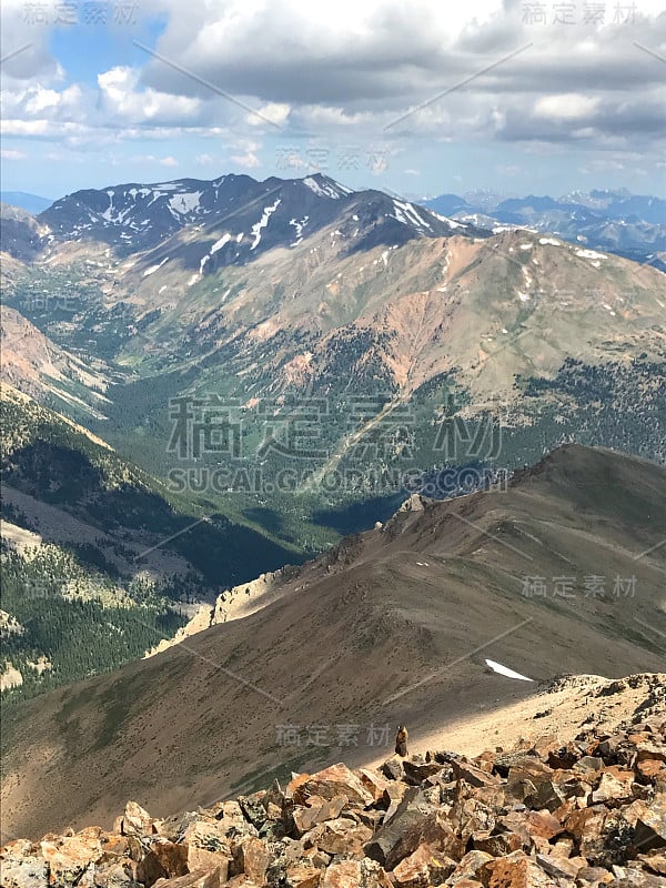 科罗拉多州的埃尔伯特山