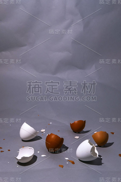 复活节彩蛋和蛋壳