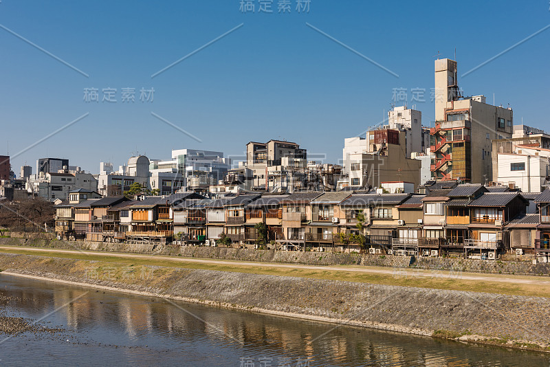 加茂河景-日本京都-蓬托乔地区