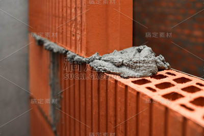大红砖的砖石结构