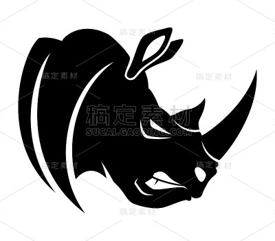 黑犀牛的迹象。