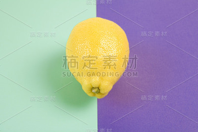 柠檬的颜色