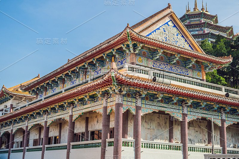 位于马来西亚槟城的佛寺，乔治城