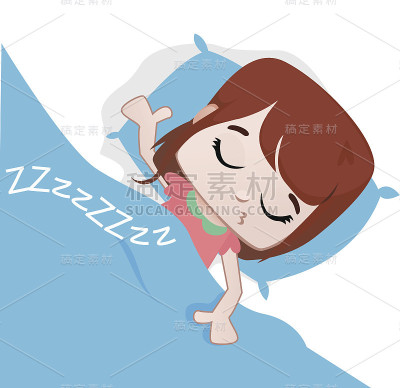 熟睡的女孩