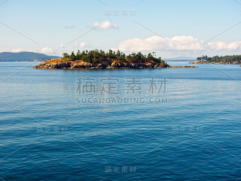 位于乔治亚海峡的海湾群岛