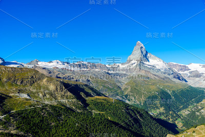 马特洪峰-瑞士策马特美丽的风景