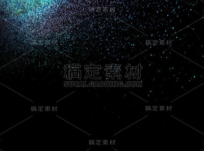 闪闪发光的蓝色颗粒