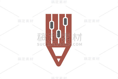 艺术铅笔控制设计符号