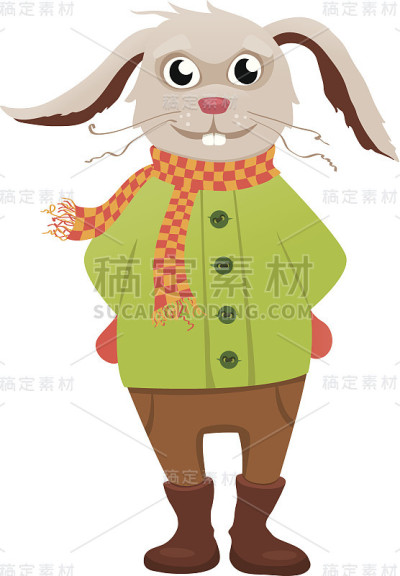 冬天的兔子
