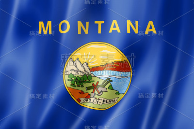 美国蒙大纳州旗