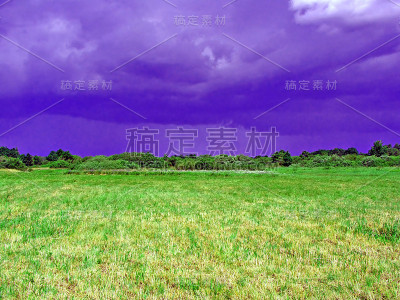 雷雨前整理田地