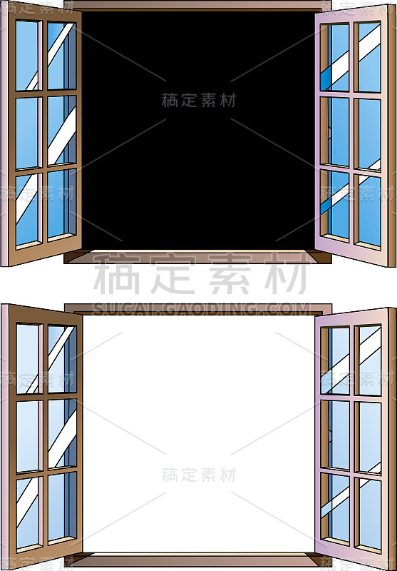 一个打开的窗口和复制空间