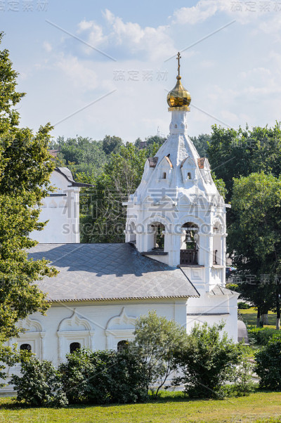 三一Sergius Lavra建筑组合在Sergiev Posad，莫斯科地区，俄罗斯。联合国教科文