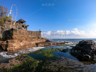 塔巴南-塔纳寺位于海边